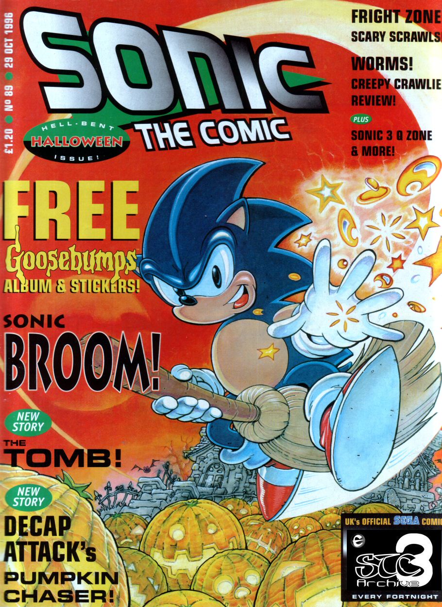 Sonic - The Comic Issue No. 089 Comic cover page